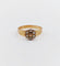 Bague 46 Petite bague marguerite antique or rose perles (circa 1900) 58 Facettes A06298