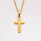Pendentif Pendentif croix et maille gourmette 58 Facettes MEA4280