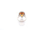 Bague 52 Bague citrine de 4,06cts et diamants 58 Facettes 26785