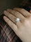 Bague 50 Bague marguerite or blanc perle diamants 58 Facettes 1186.3