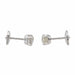 Boucles d'oreilles Boucles d'oreilles Puces Or blanc Diamant 58 Facettes 3547190CN