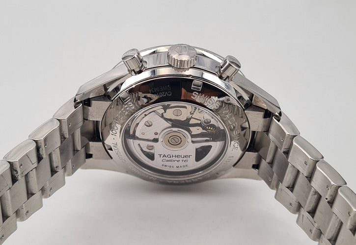 Montre TAG HEUER Carrera Chronographe Calibre 16 58 Facettes CV2014