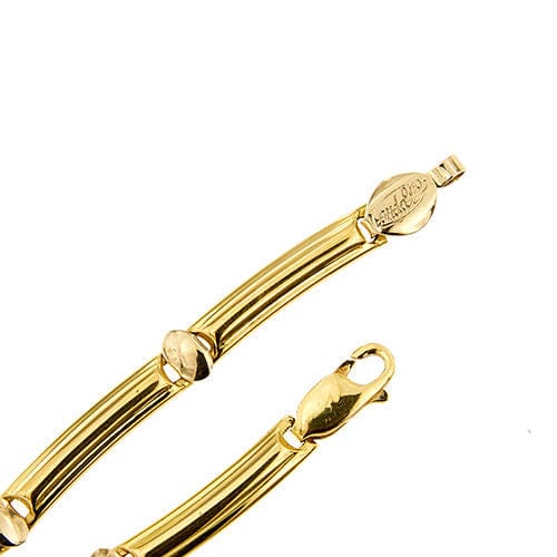 Collier Collier segmenté or jaune 58 Facettes 38156