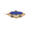 Pendentif Pendentif Or jaune Lapis lazuli, Saphir, Rubis 58 Facettes 3301418RV