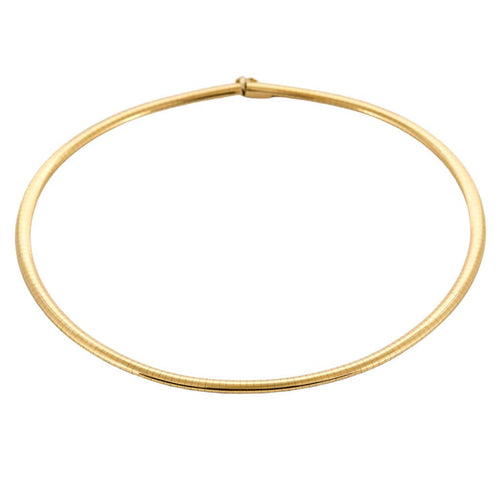 Collier Collier souple or jaune maille omega 58 Facettes RAM2632