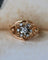 Bague 49 Bague Dôme Marguerite Or Rose Diamants 58 Facettes A11655