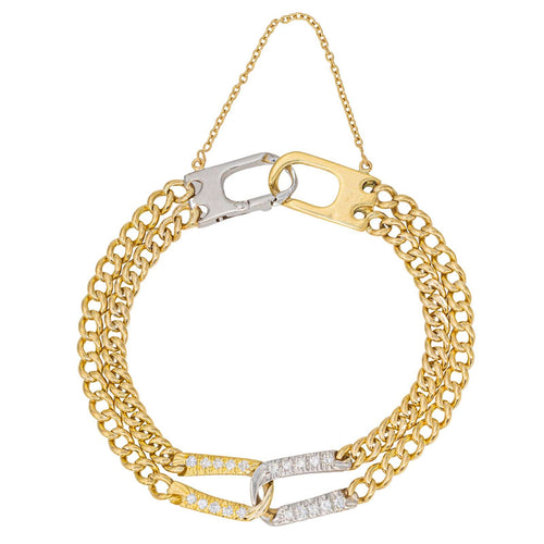 Bracelet Bracelet Or jaune Diamant 58 Facettes 2659044CN