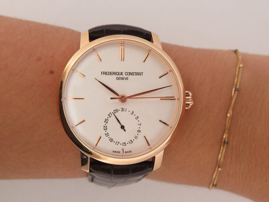 Montre montre FREDERIQUE CONSTANT slimline fc 42 mm automatique 58 Facettes 262780