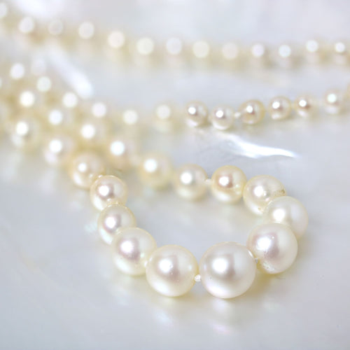 Collier Collier perles de culture en chute 58 Facettes 24-315