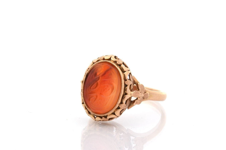 Bague 59 Bague ancienne intaille 58 Facettes 26976