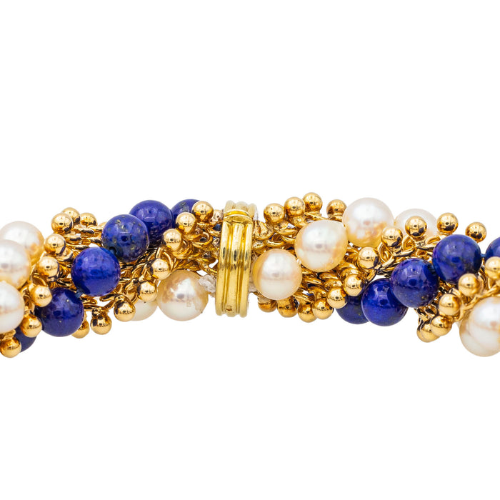 Bracciale Van Cleef & Arpels Twist Perla in oro giallo