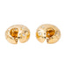 Boucles d'oreilles Cartier Boucles d'oreilles Créoles Or jaune Diamant 58 Facettes 3785640CN