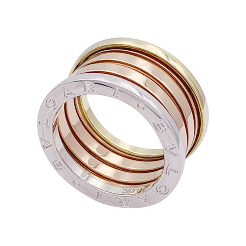 Bague 55 Bague Bulgari, "B.Zero1", trois ors. 58 Facettes 33655