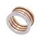 Bague 55 Bague Bulgari, "B.Zero1", trois ors. 58 Facettes 33655