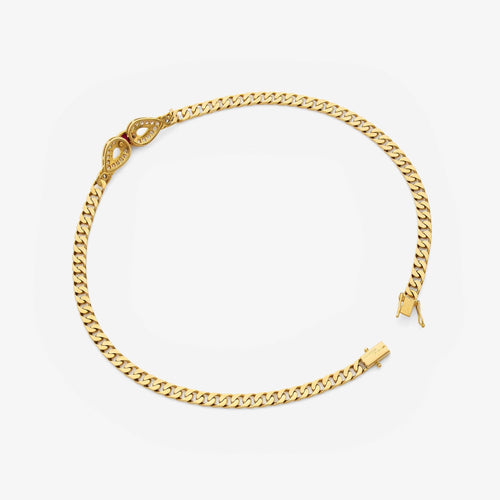 Collier BOUCHERON - Collier chaîne en or, rubis et diamants 58 Facettes 22712