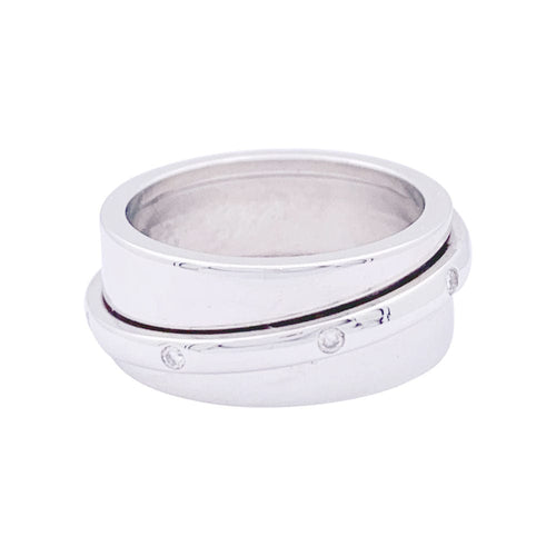 Bague 50 Bague Dinh Van, "Ariane", or blanc, diamants. 58 Facettes 33662