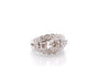Bague 53 Bague vintage diamants en or 18k 58 Facettes 27236-27101