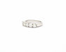 Bague Bague Rivière en or blanc 1,25 ct 58 Facettes