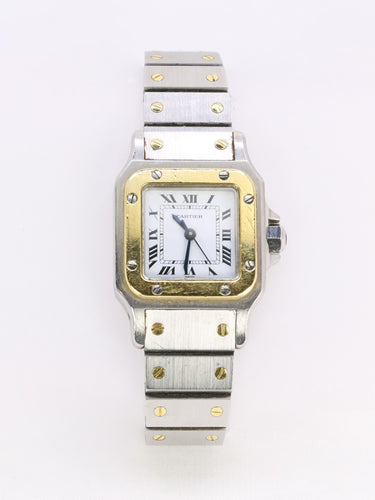 Montre CARTIER Montre Santos vintage or acier 58 Facettes 1120