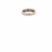 Bague 54 Alliance Demi-Tour Or Blanc 18k & Diamants 58 Facettes 104-GS35776