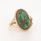 Bague 55 Bague Serpent Victorienne Or, Diamant, Turquoise 58 Facettes G13370
