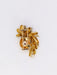 Broche Broche vintage pot de fleurs or jaune platine diamants 58 Facettes 1028.11