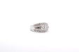 Bague 53 Bague diamant 0,77ct E/SI1 platine 58 Facettes 25591-26167