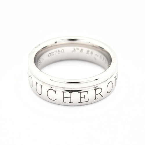 Bague 48 Boucheron - Alliance en or blanc 58 Facettes 29869