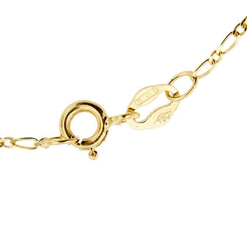 Ogrlica od žutog zlata sa biserima i dragim kamenjem 