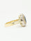 Bague 53 Bague vintage saphir entourage diamants 58 Facettes 1136.1