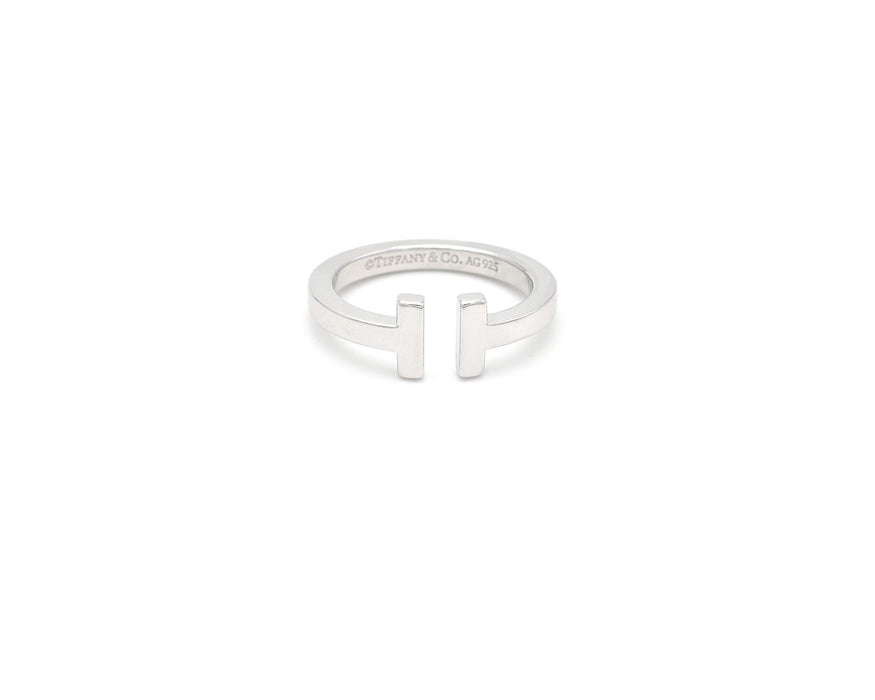 Bague Bague Tiffany en argent 925 58 Facettes