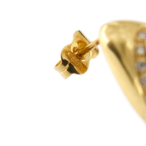 Обеци с перли и диаманти 