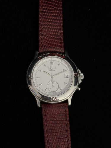 Montre CHOPARD - Mille Miglia Monopoussoir Chronograph watch - Ref. 8141 - Vintage 58 Facettes