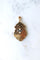 Pendentif Médaillon Broche Arabesques Ancien Perles Fines et Diamants Or Rose 58 Facettes