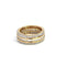 Bague Bague en or jaune et diamants sans fin 58 Facettes UN0132
