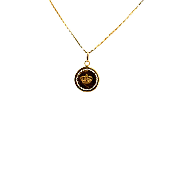 Marie yellow gold medal