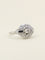Bague 53 Bague Art Déco cible or blanc platine diamants 58 Facettes 1192.4