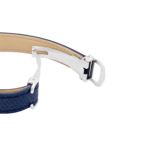 Montre Montre Cartier, "Vendôme Must", argent, cuir. 58 Facettes 34732