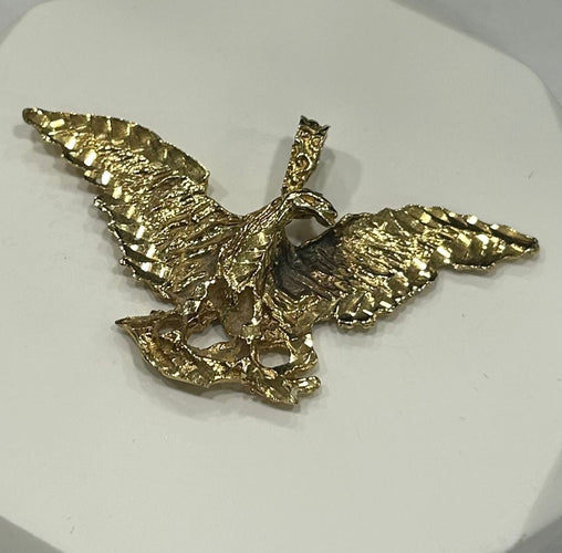 Pendentif Pendentif aigle or jaune 58 Facettes LP699/3