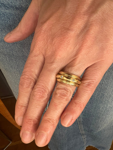 Piaget - Sormus Possession keltakullasta ja timanteista