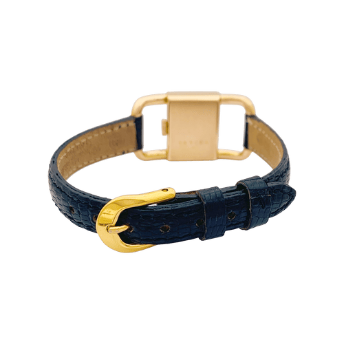 Montre Montre Jaeger-Lecoultre, "Etrier", or rose, cuir. 58 Facettes 34348