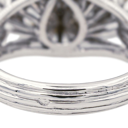 Bague 49 Bague Cocktail Or blanc Diamant 58 Facettes 3904852CN