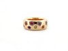 Bague 53 bague POMELLATO iconica medium or rose tourmaline saphir ruby 58 Facettes 263944