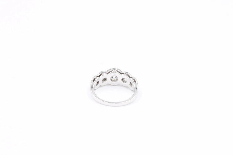 Bague 52 Bague bandeau Cinq Diamants 58 Facettes