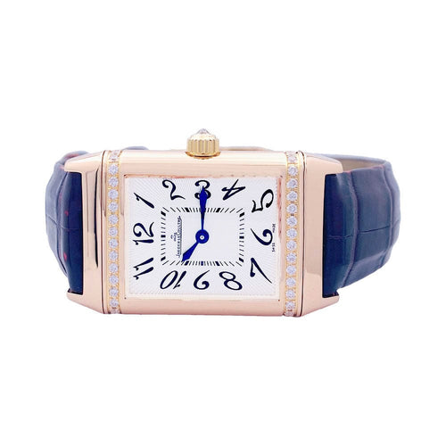 Montre Montre Jaeger-LeCoultre, "Reverso Duetto", en or rose et diamants. 58 Facettes 33246