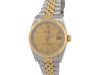 Montre vintage montre ROLEX oyster perpetual datejust 31 mm or acier auto 58 Facettes 263873