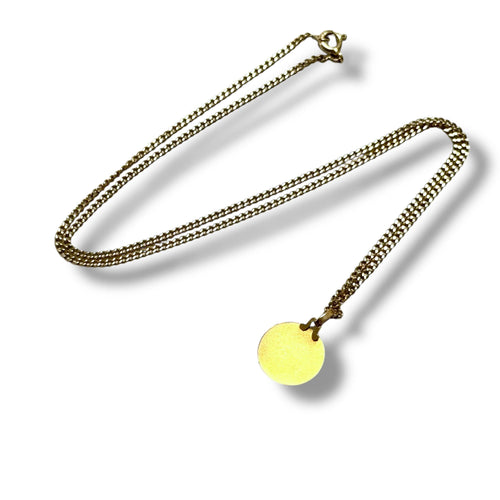 Pendentif Médaille ronde Vierge de profil 58 Facettes REF2545-312