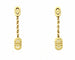 Boucles d'oreilles BULGARI - Boucles d'oreilles Parenthèses en or jaune 58 Facettes