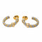 Boucles d'oreilles Cartier Boucles d'oreilles Créoles  Or jaune, Acier 58 Facettes 4478227CN