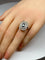 Bague 50 Bague Art Deco en Or jaune, diamants et saphir 58 Facettes